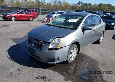 2007 Nissan Sentra 2.0 from USA, damaged, VIN 3N1AB61E37L649867